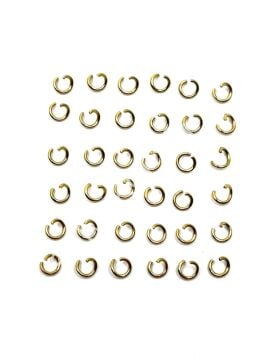 316L Çelik Halka Altın Renk 4x0.7 mm