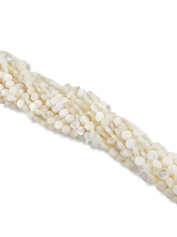 Mercimek Doğal Sedef Taşı Dizi 6 mm