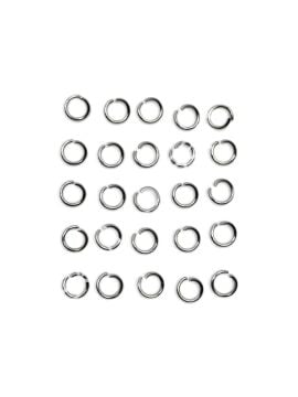 316L Çelik Halka Gümüş Renk 5x0.7 mm