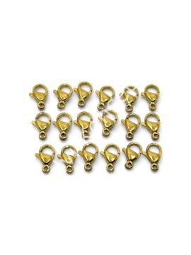 316L Çelik Papağan Klips Altın Renk 11 mm